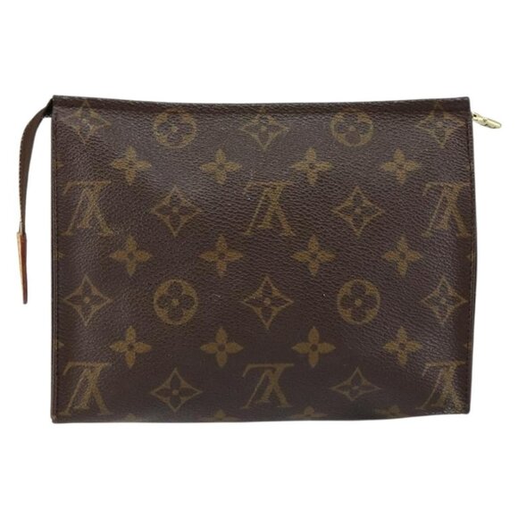 LOUIS VUITTON Monogram Posh Toilette 19 Pouch LV Auth - Picture 3 of 16